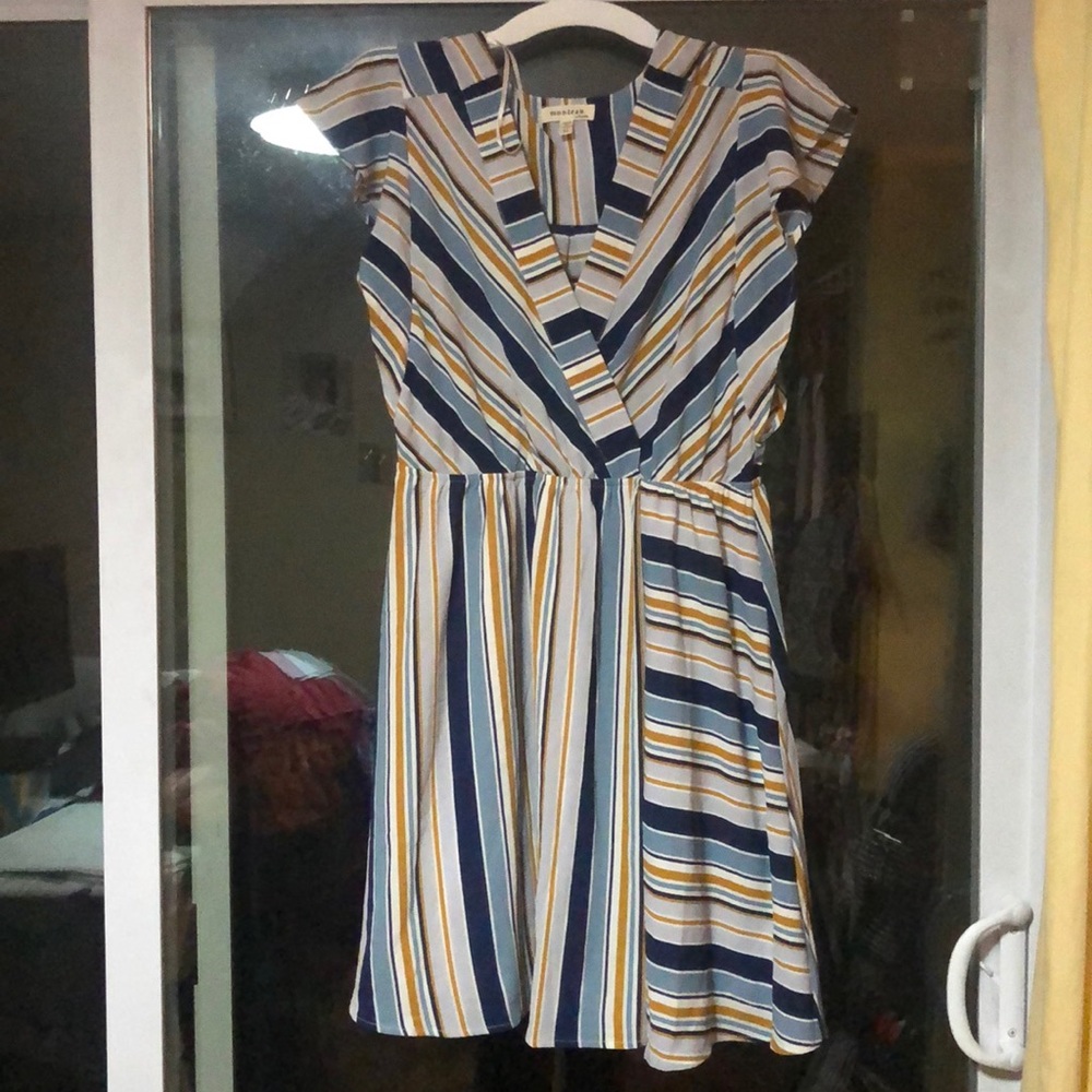 Cap weave midi dress